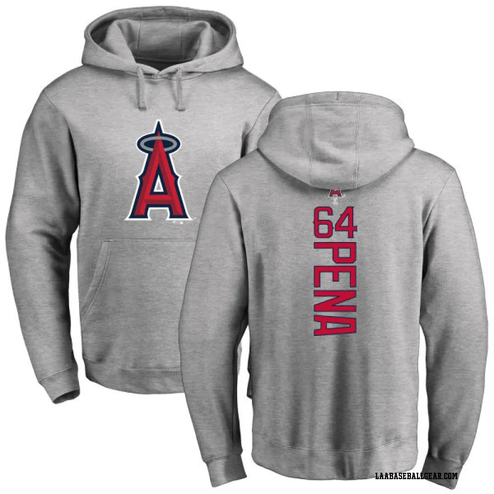 Men's Gio Urshela Los Angeles Angels Backer T-Shirt - Ash